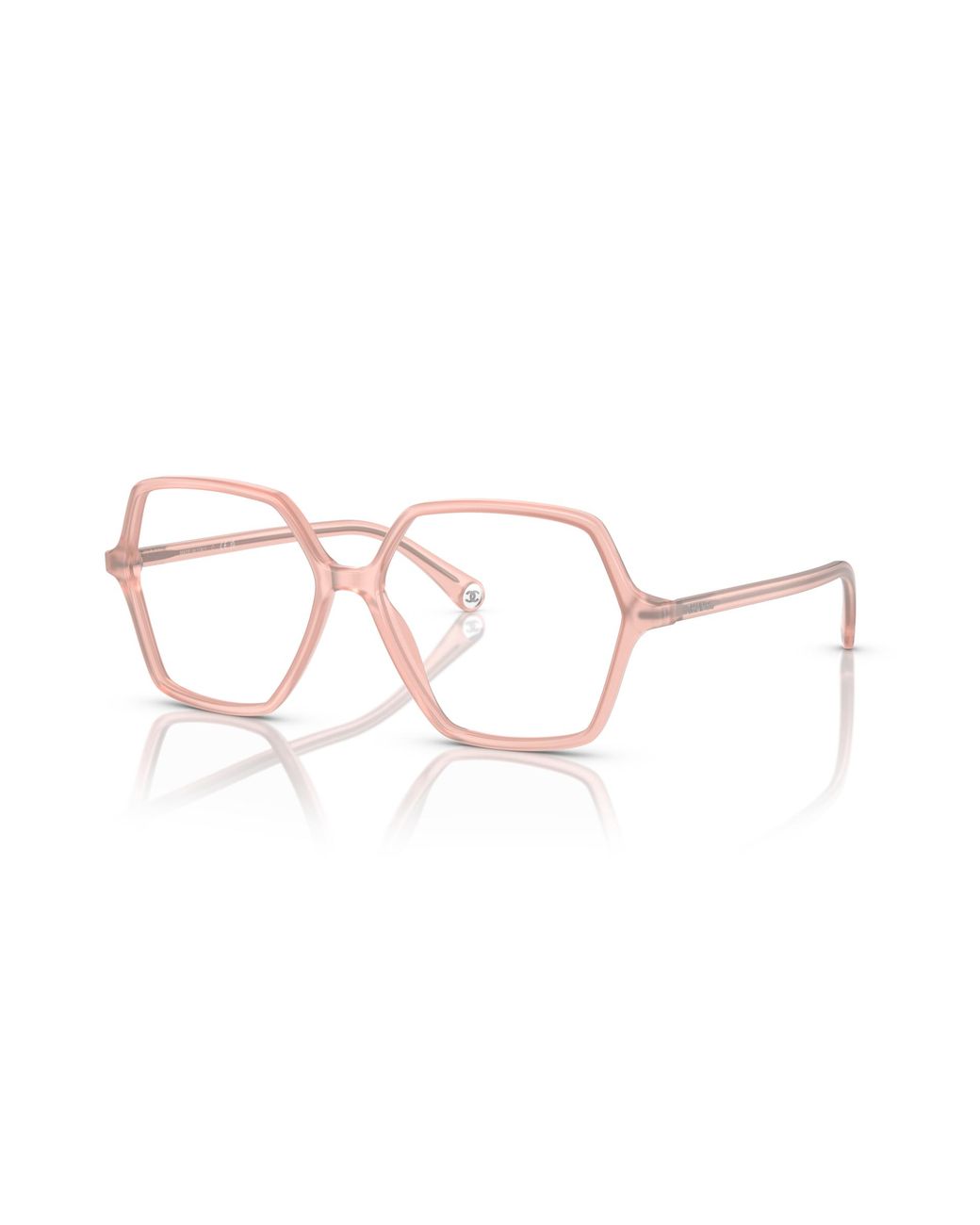 Chanel Black Sunglass Square Eyeglasses Ch3447a