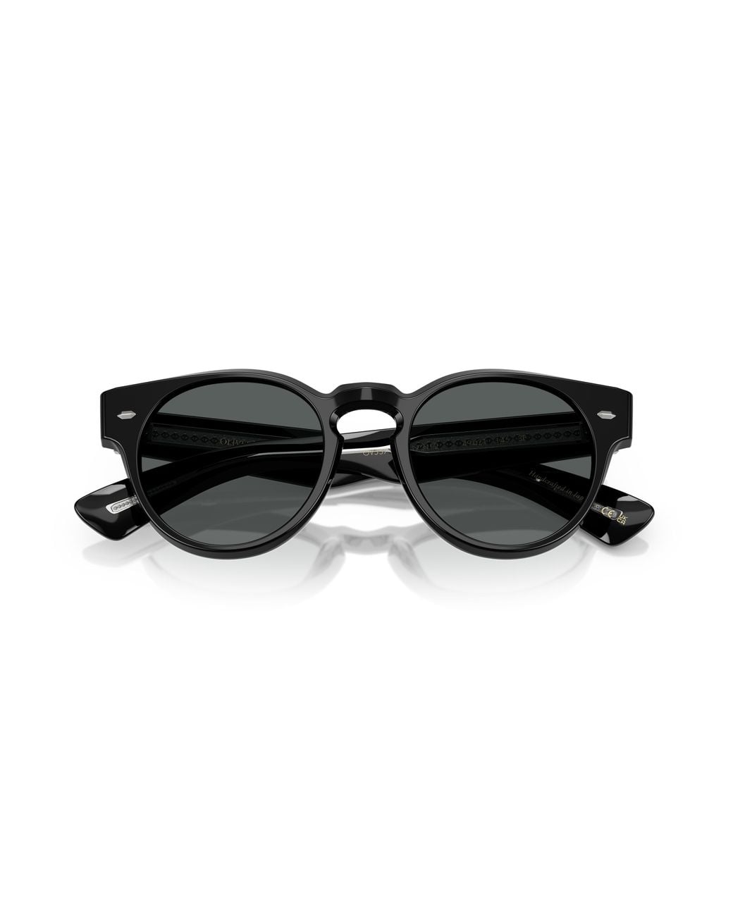 Oliver Peoples Black Sunglass Ov5571su Hayton 18k