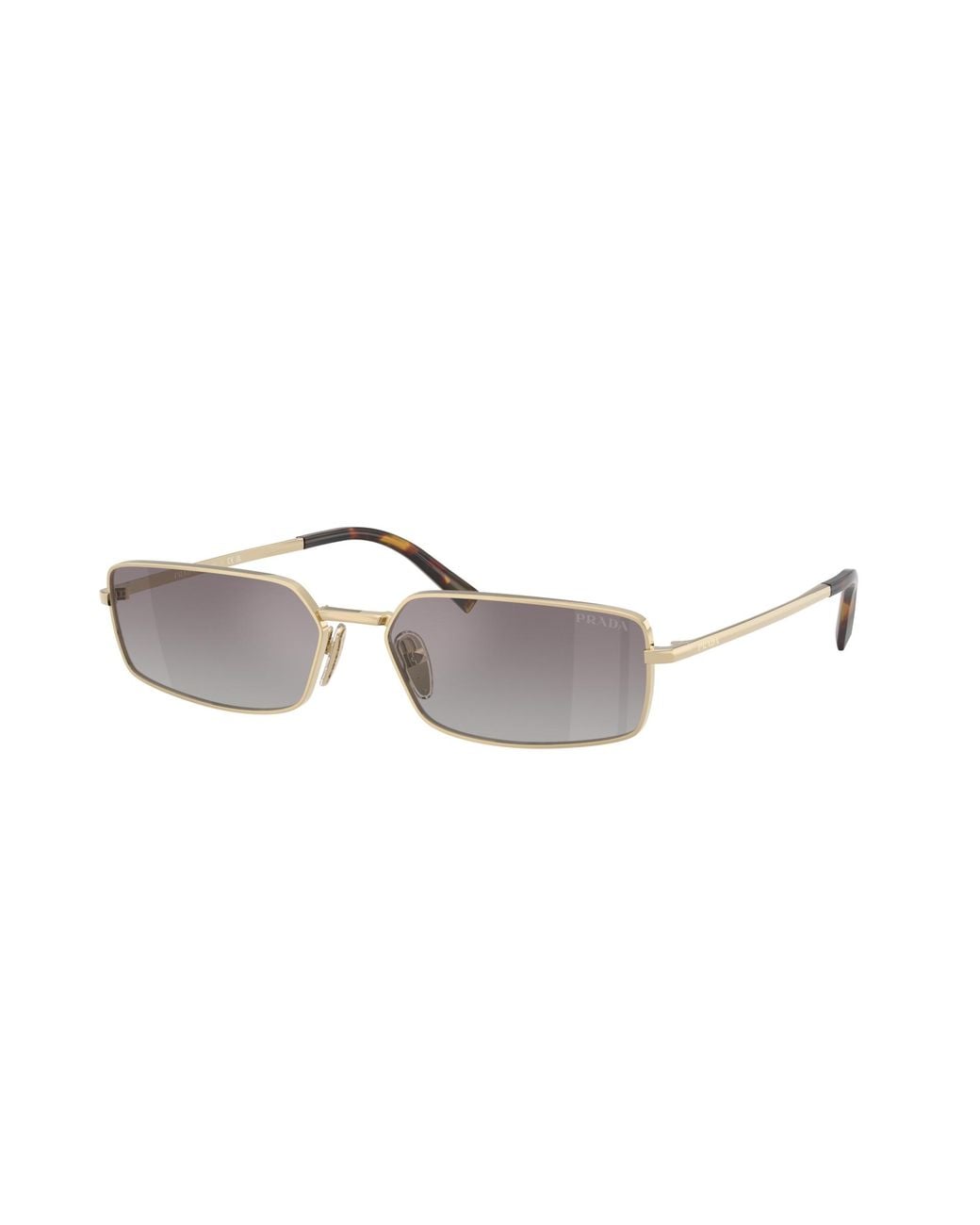 Femme Sunglass Pr A51S Prada en coloris Black