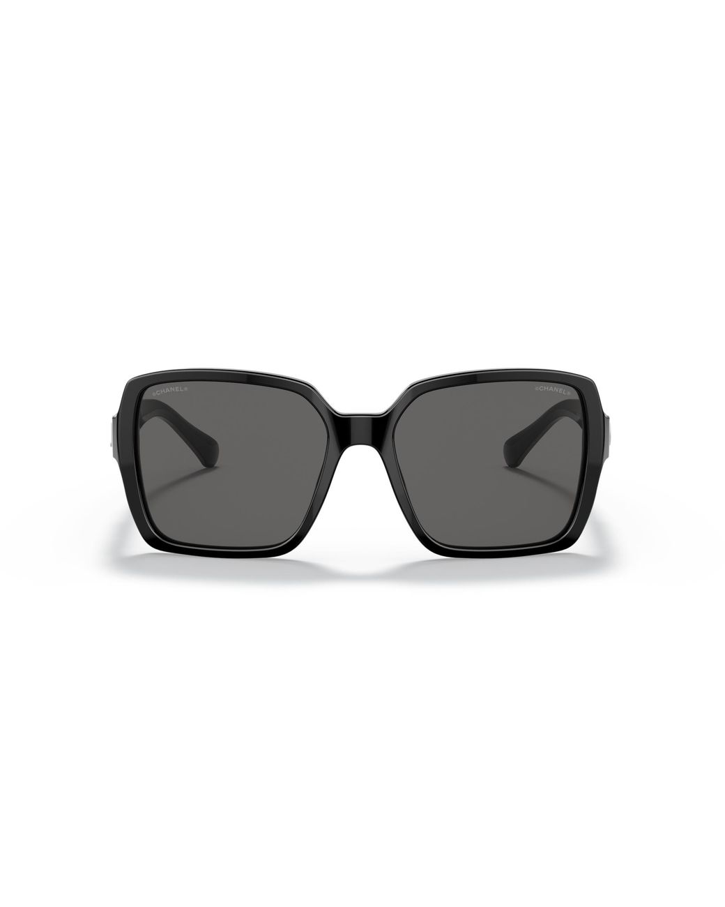 Chanel Black Sunglass Square Sunglasses Ch5408