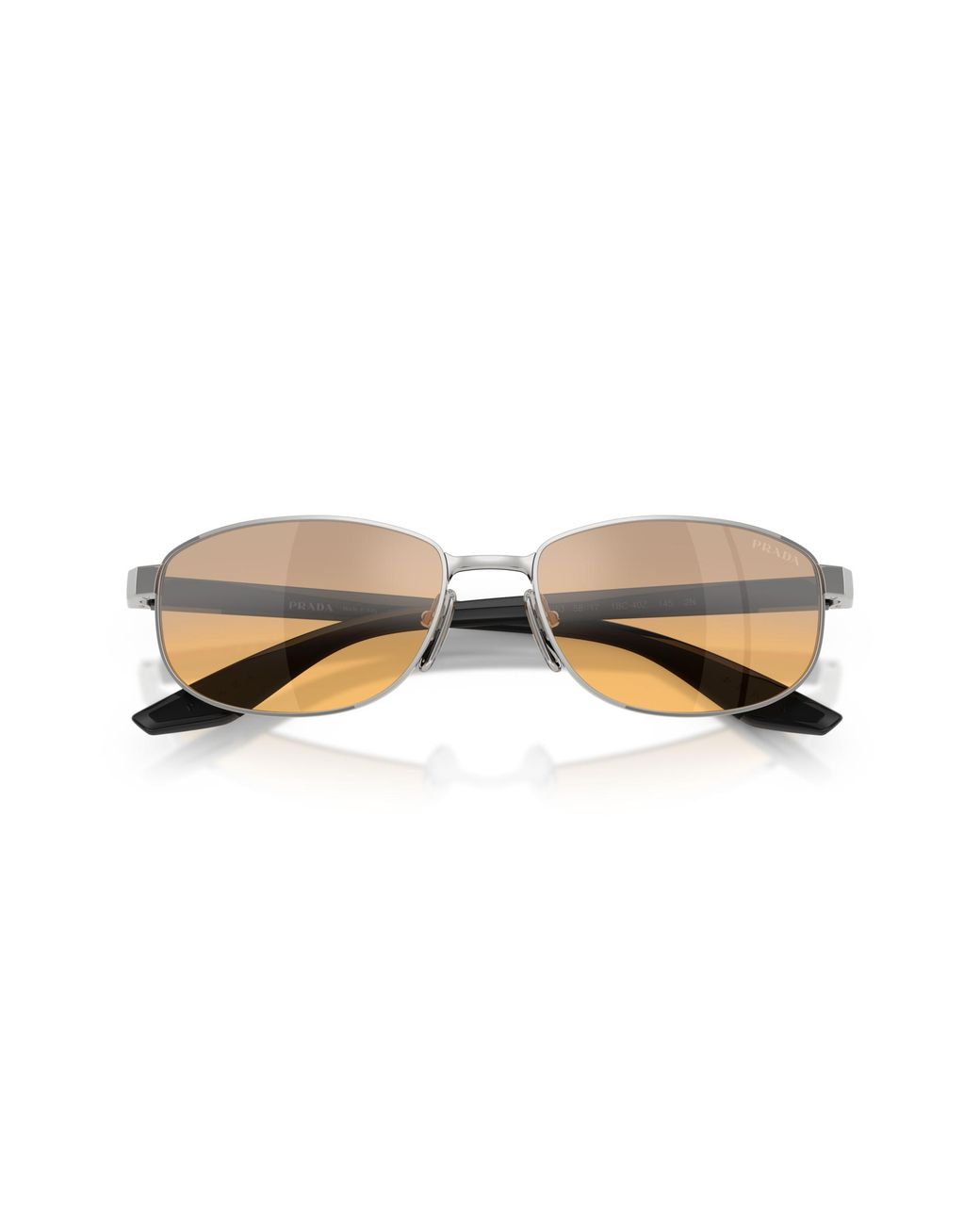 Prada Linea Rossa Black Sunglass Ps B53s for men