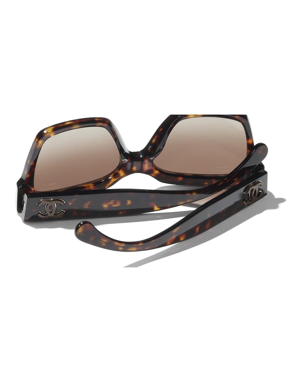Chanel Black Sunglass Butterfly Sunglasses Ch5557