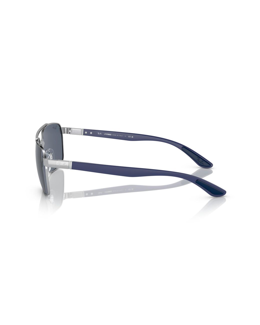 Ray-Ban Black Rb3701 Sunglasses Matte Blue Frame Grey Lenses 59-17 for men