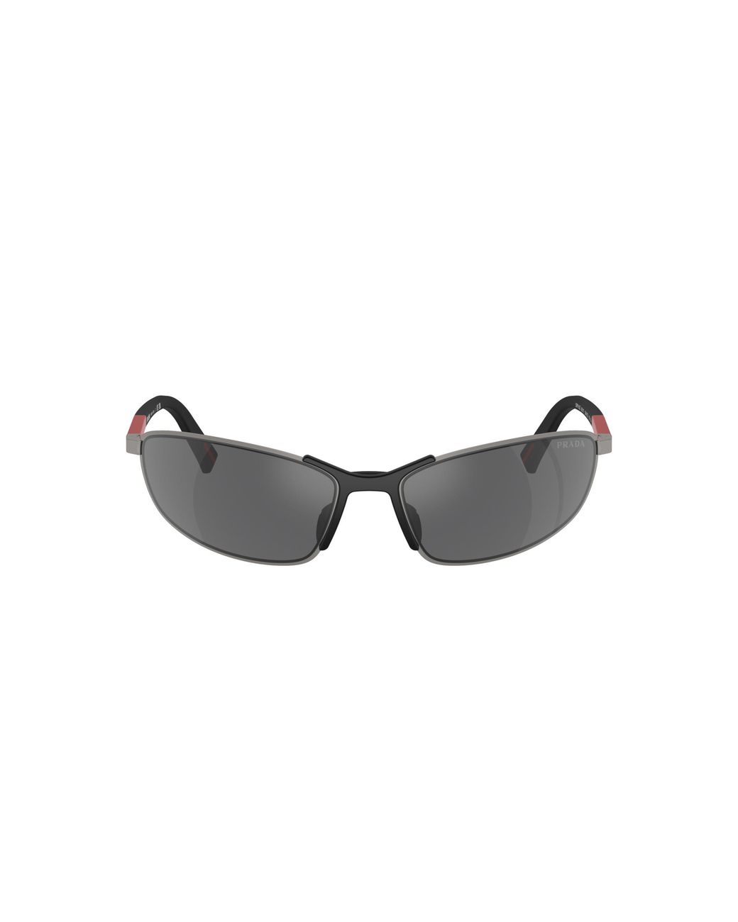 Prada Linea Rossa Black Sunglass Ps C03su for men