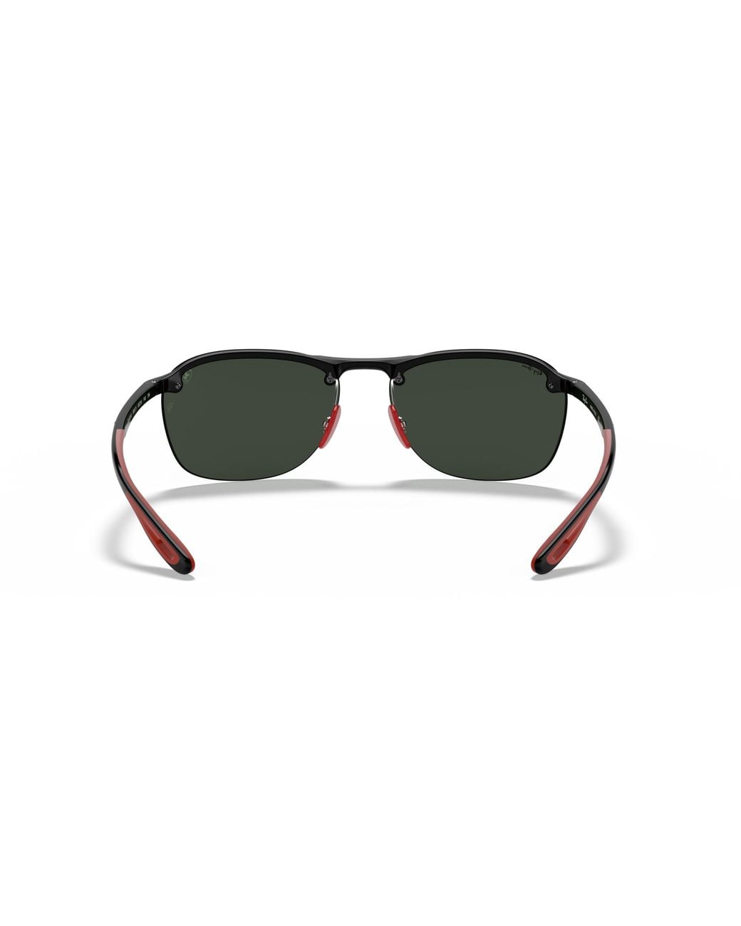 Ray-Ban Sunglasses Man Rb4302m Scuderia Ferrari Collection - Black Frame Green Lenses 62-16 for men