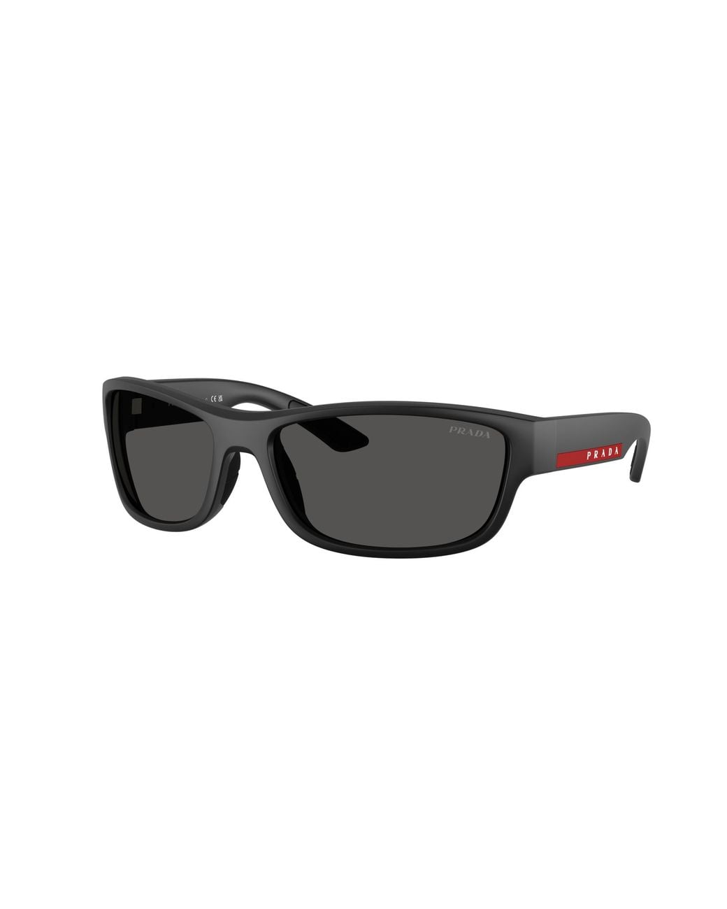 Prada Linea Rossa Black Sunglass Ps C04s for men