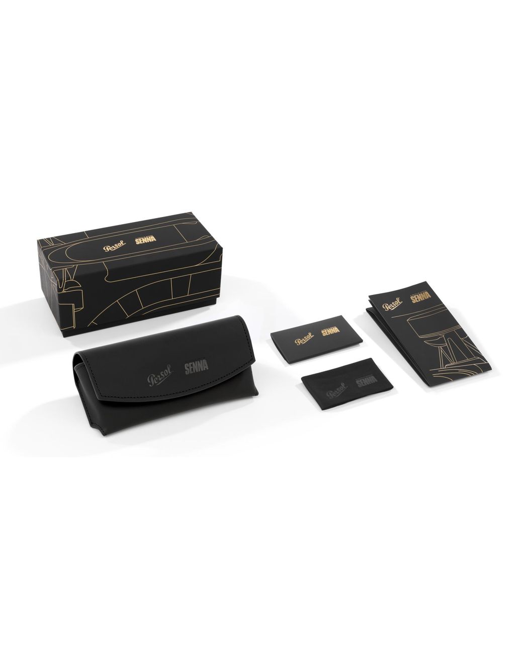 Persol Black Sunglass Po0202s