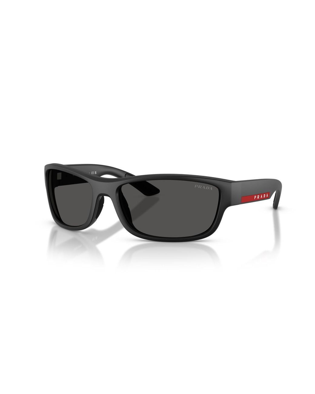 Prada Linea Rossa Black Sunglass Ps C04s for men