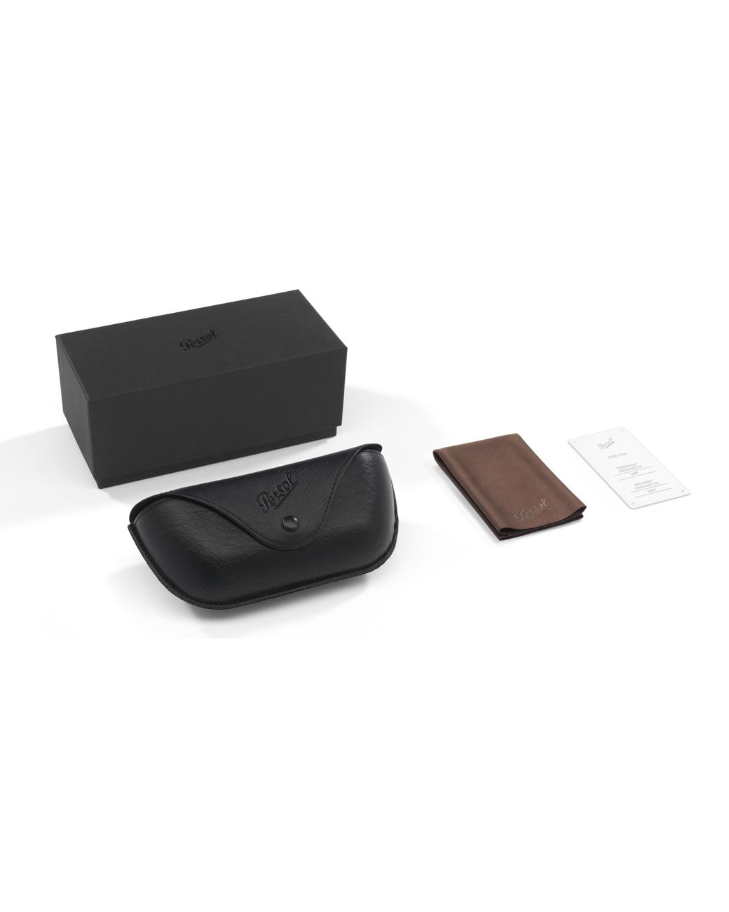 Persol Black Sunglass 649 Iron