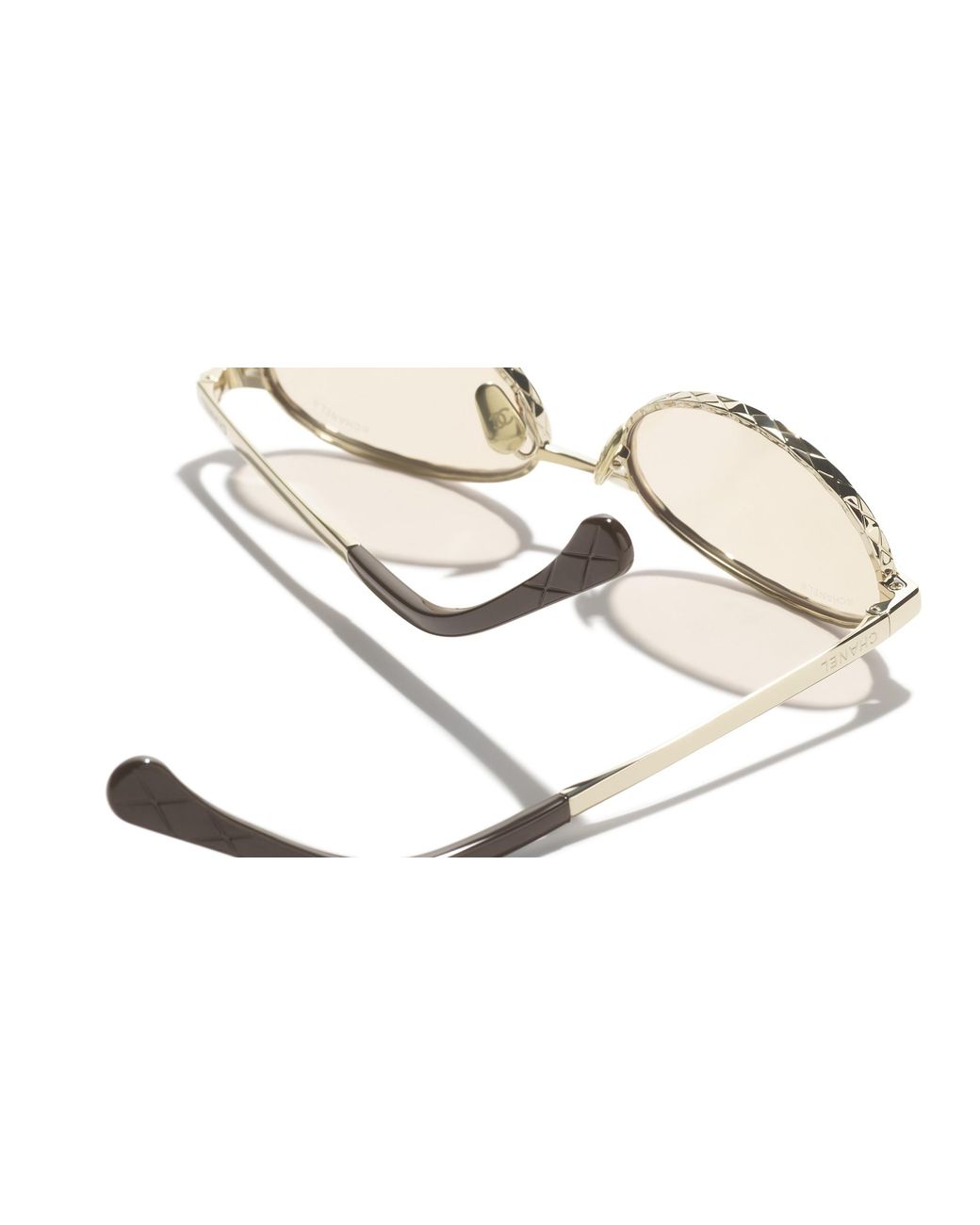 Chanel Black Sunglass Oval Blue Light Glasses Ch2227s
