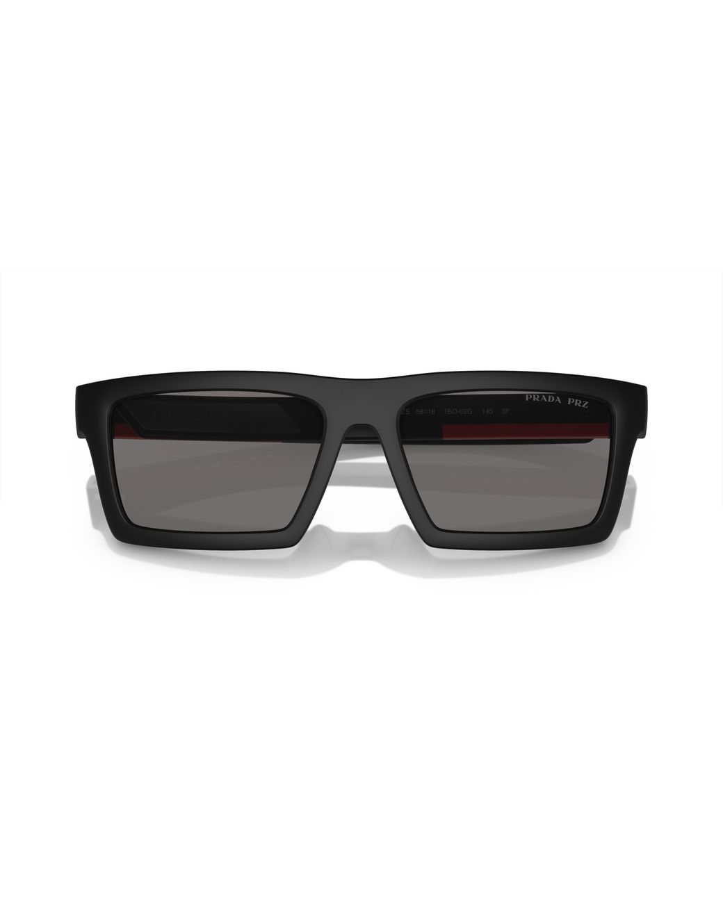 Prada Linea Rossa Black Polarized Sunglasses for men