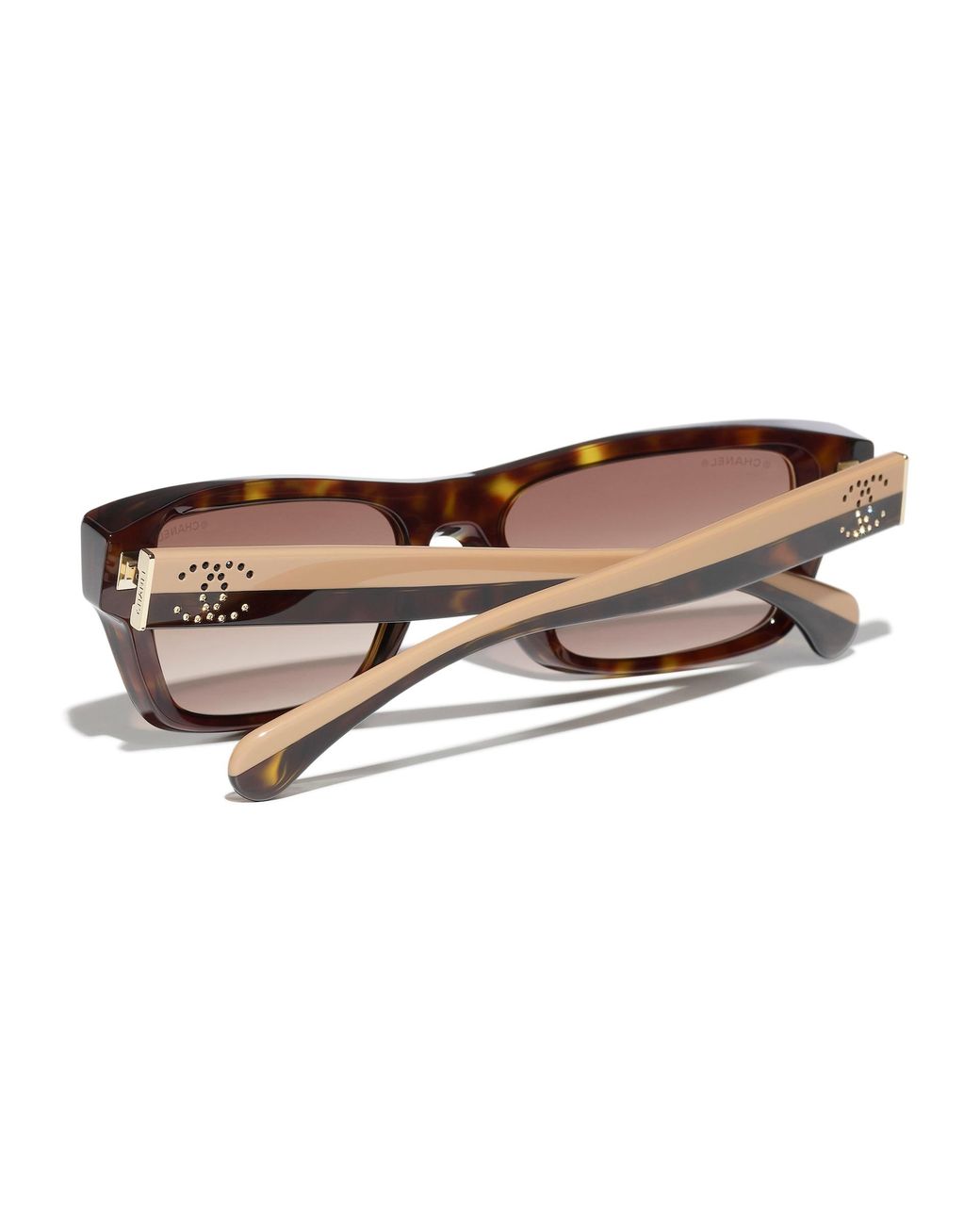 Chanel Black Sunglass Rectangle Sunglasses Ch5564b Ch5564b