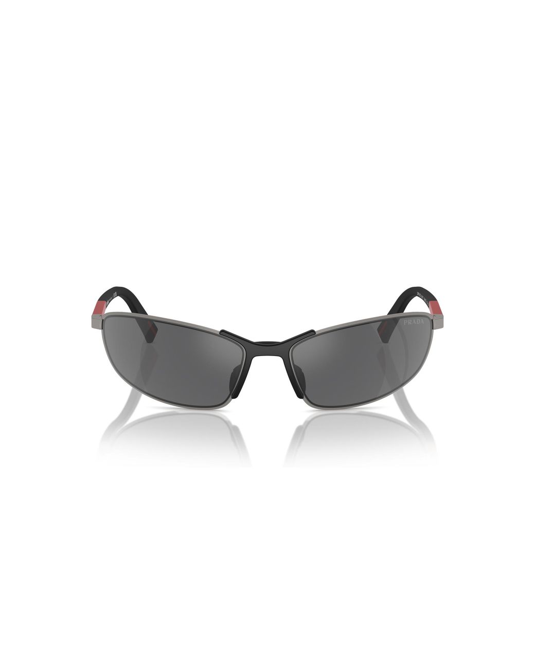 Prada Linea Rossa Black Sunglass Ps C03su for men