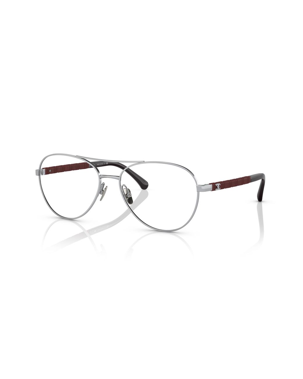 Chanel Black Sunglass Pilot Eyeglasses Ch2210q
