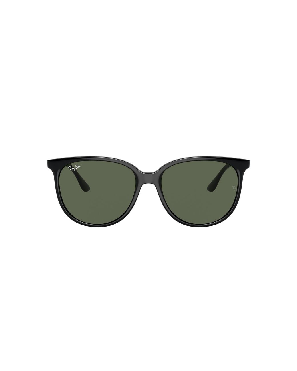 Ray-Ban Black S Rb4378f Low Bridge Fit Square Sunglasses