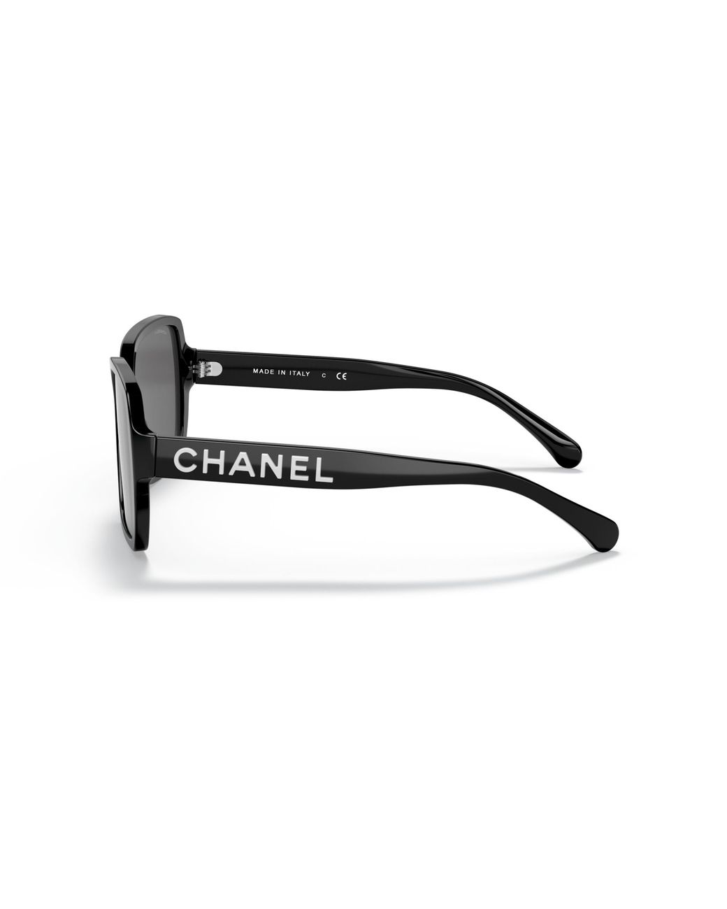 Chanel Black Sunglass Square Sunglasses Ch5408