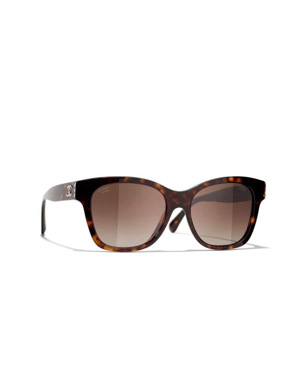 Chanel Black Sunglass Square Sunglasses Ch5482h
