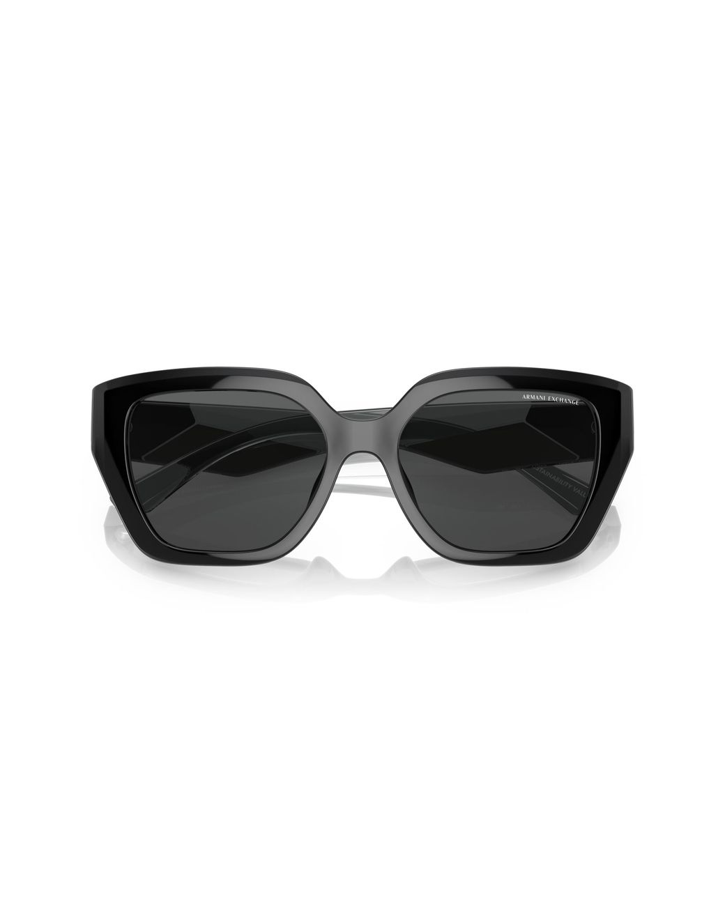 ARMANI EXCHANGE Black Sunglass Ax4125su