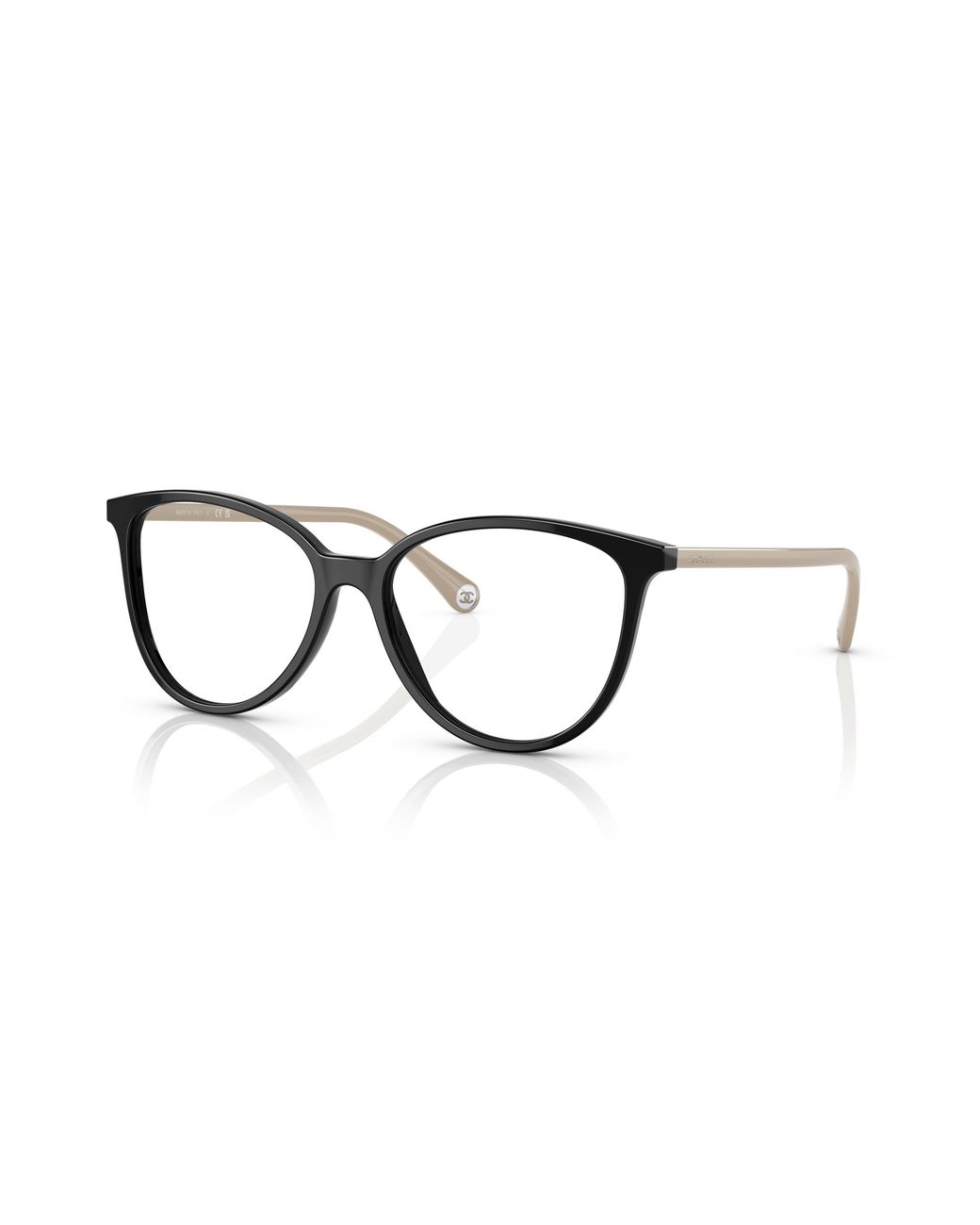 Chanel Black Sunglass Butterfly Eyeglasses Ch3446