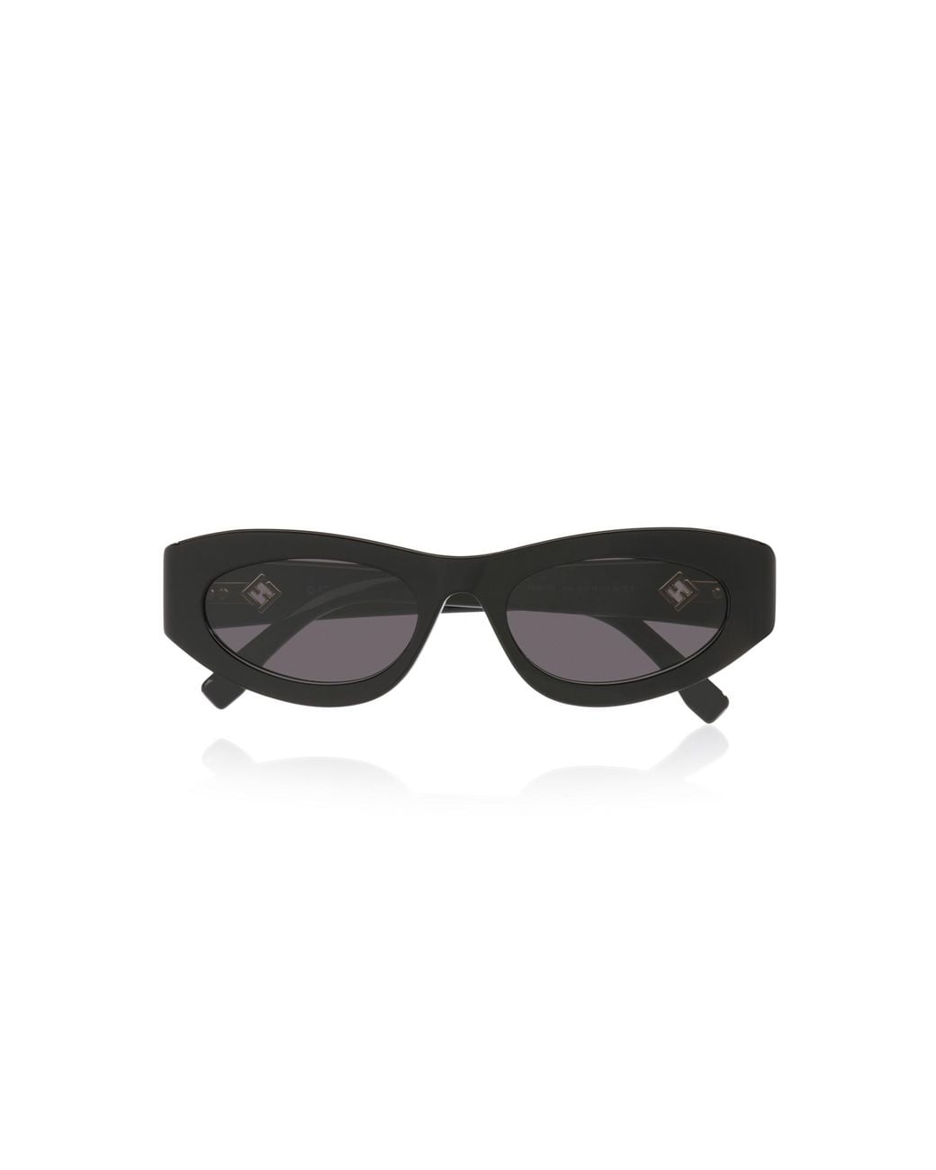 Fendi Black Sunglass Ff Diamonds Fe40177u