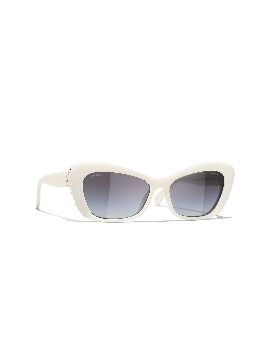 Chanel Black Sunglass Cat Eye Sunglasses Ch5481h