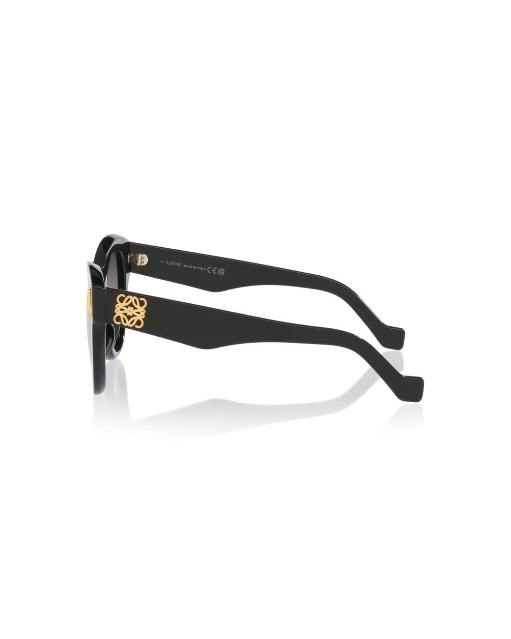 Loewe Black Sunglass Anagram Lw40174i