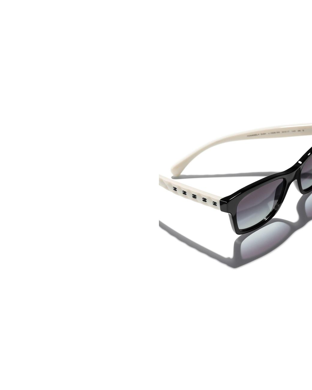 Chanel Black Sunglass Square Sunglasses Ch5484