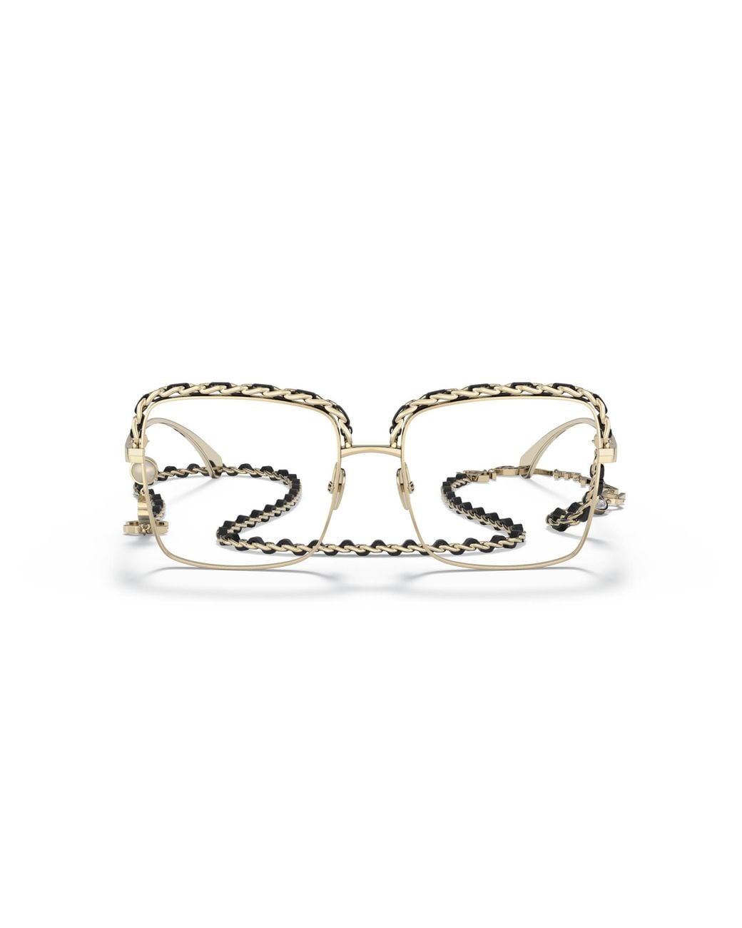 Chanel Black Sunglass Square Eyeglasses Ch2206q