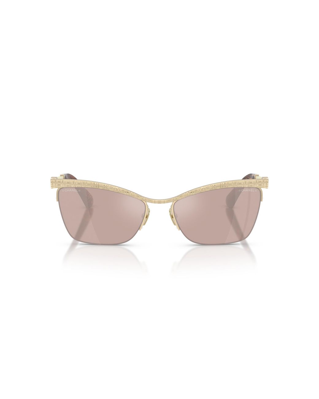Chanel Black Sunglass Cat Eye Sunglasses Ch4302