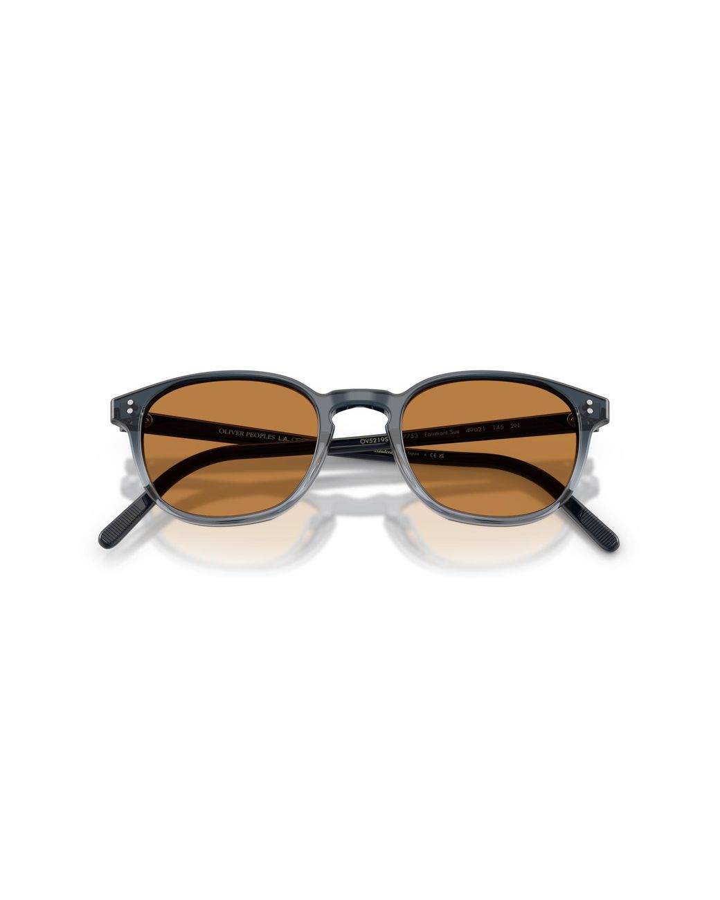Oliver Peoples Black Sunglass Ov5219s Fairmont Sun for men