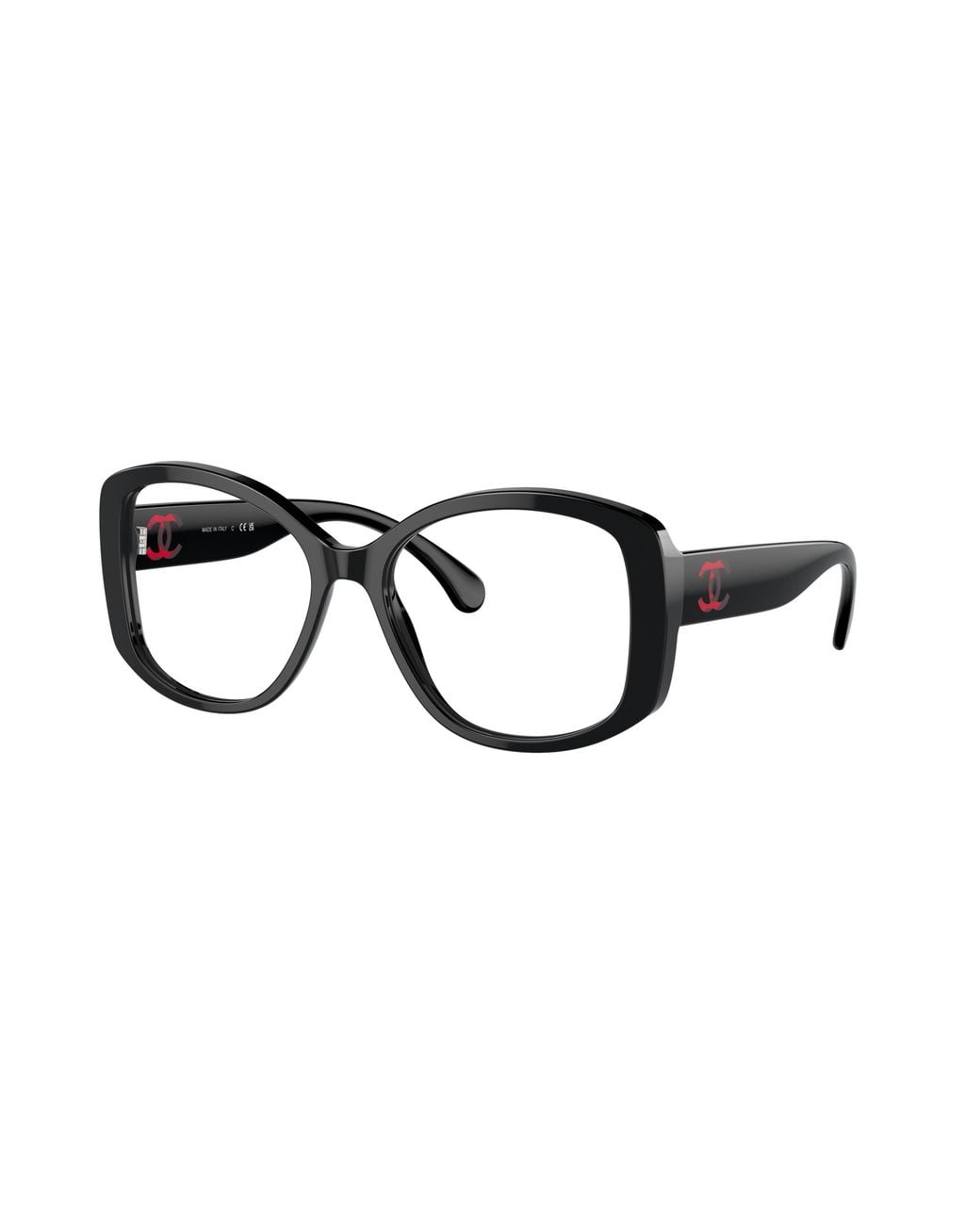 Chanel Black Sunglass Butterfly Eyeglasses Ch3476a