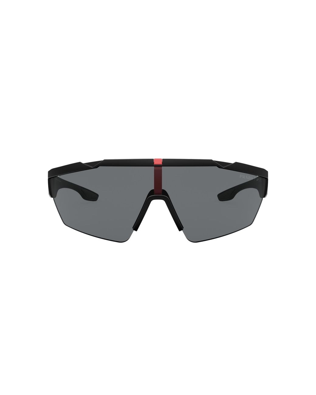 Prada Linea Rossa Man Ps 54ts - Frame Color: Black, Lens Color: Grey-black, Size 61-/14/145 for men