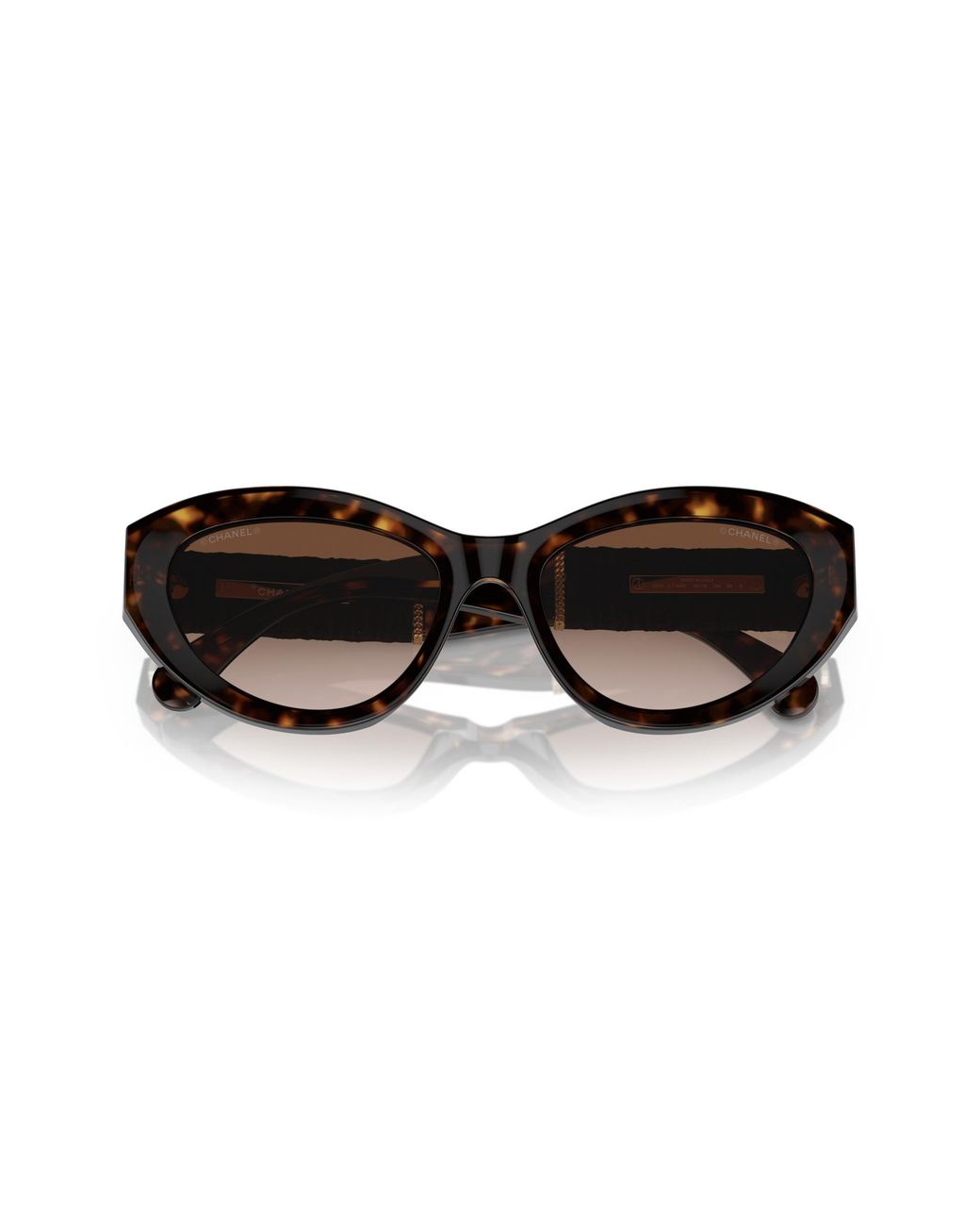 Chanel Black Sunglass Cat Eye Sunglasses Ch5513