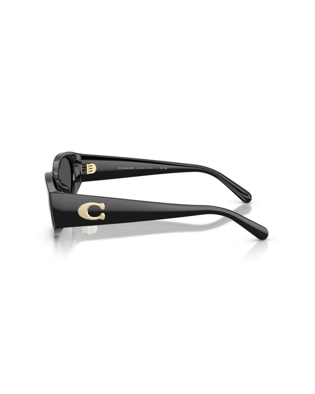 COACH Black Sunglass Cfu06