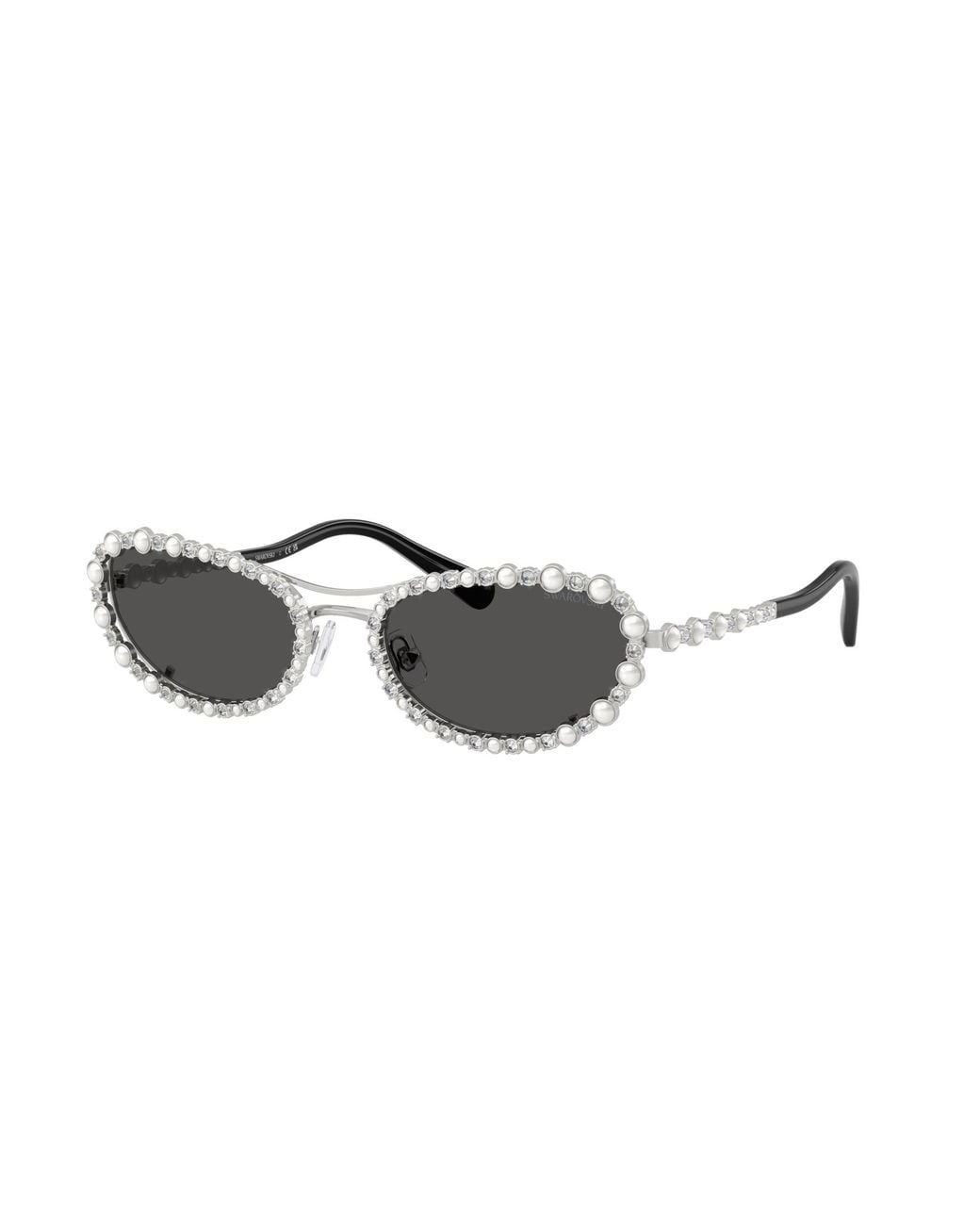 Swarovski Black Sunglass Sk7044