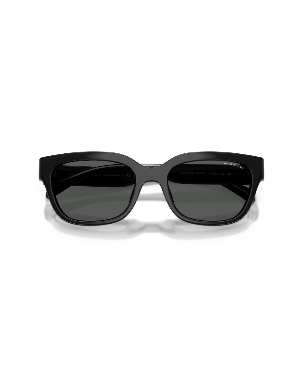 ARMANI EXCHANGE Black Sunglass Ax4155su
