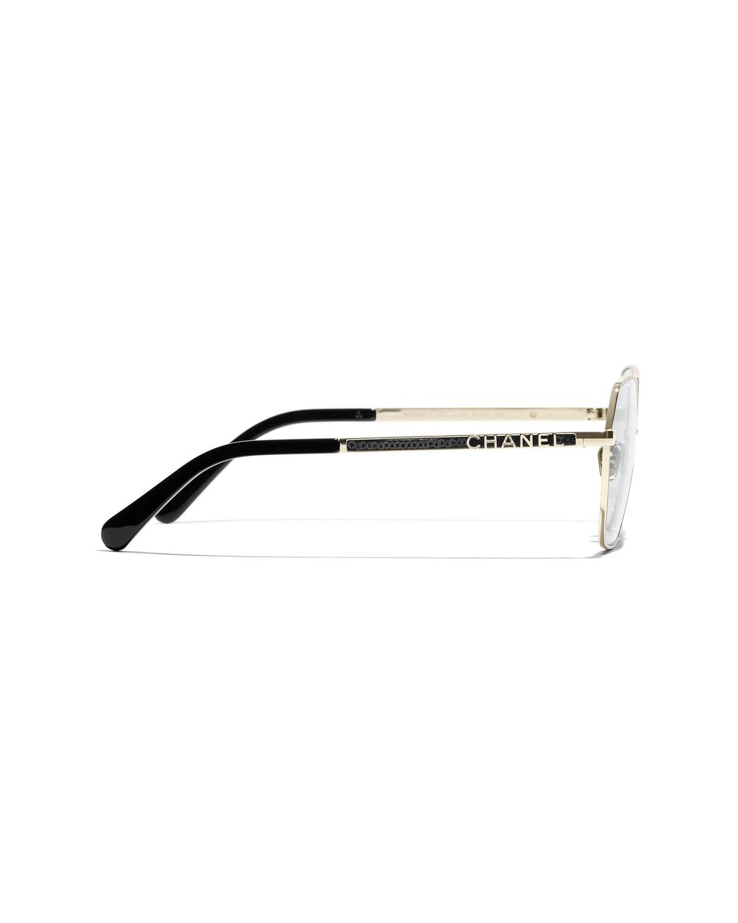 Chanel Black Sunglass Round Eyeglasses Ch2204
