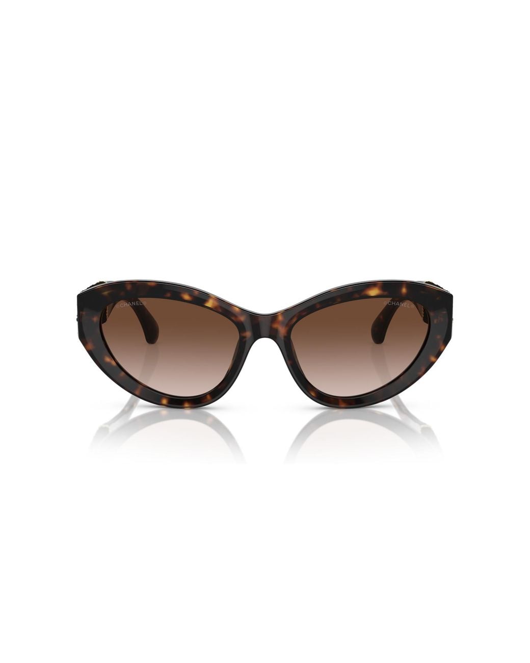 Chanel Black Sunglass Cat Eye Sunglasses Ch5513