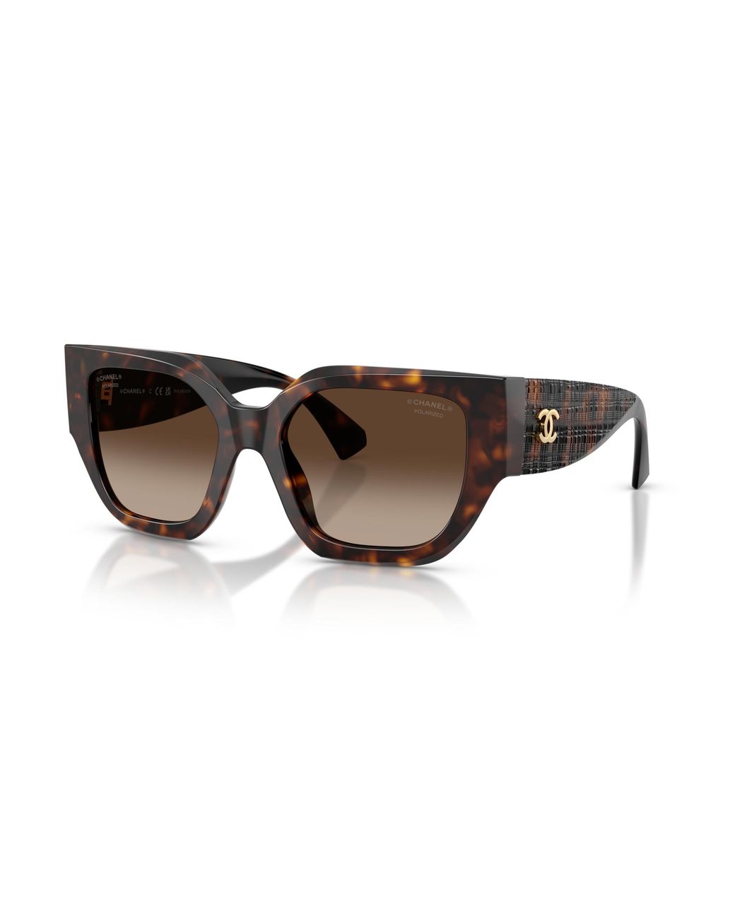 Chanel Black Sunglass Butterfly Sunglasses Ch5571