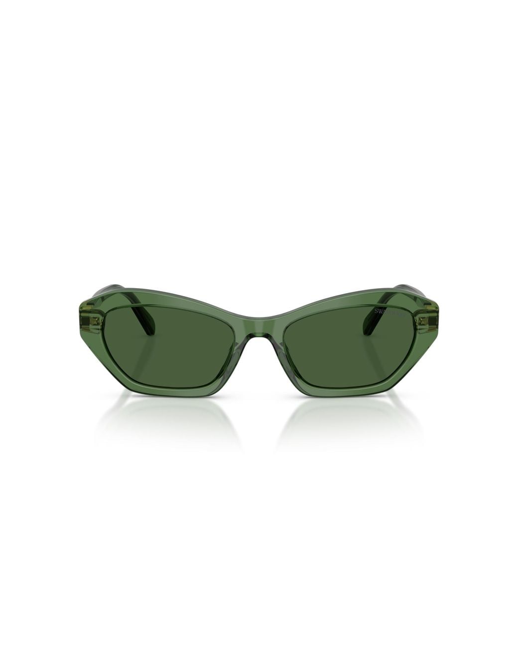 Swarovski Green Sunglass Sk6048f