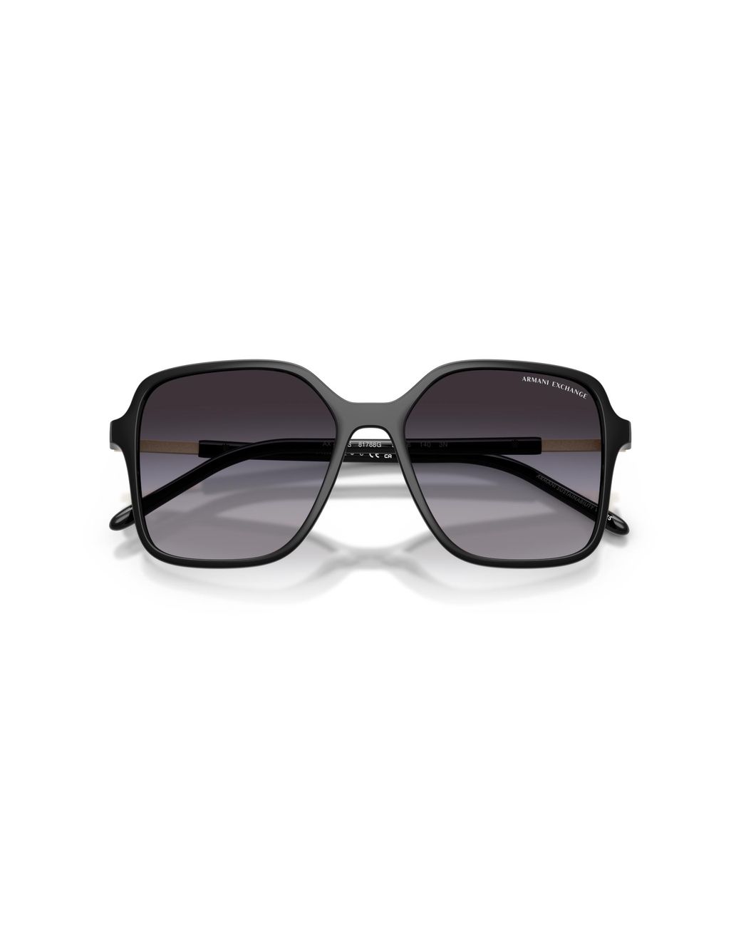 ARMANI EXCHANGE Black Sunglass Ax4163s