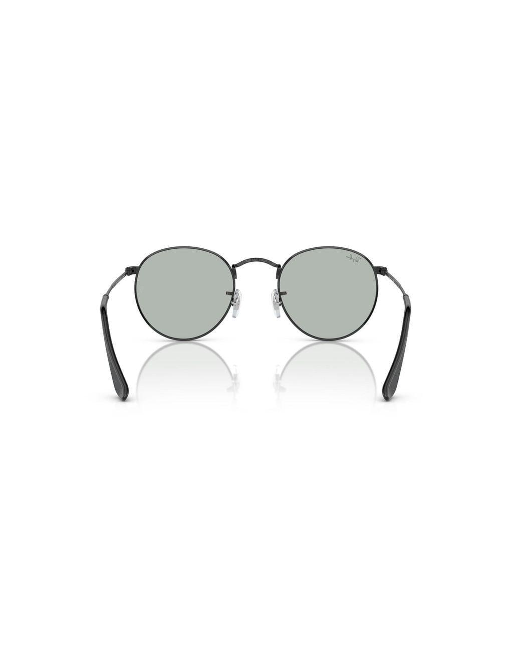 Ray-Ban Black Sunglass Round Metal for men