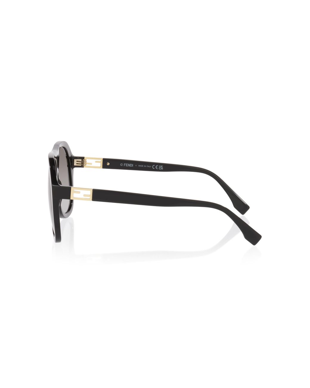 Fendi Black Sunglass Baguette Fe40223i