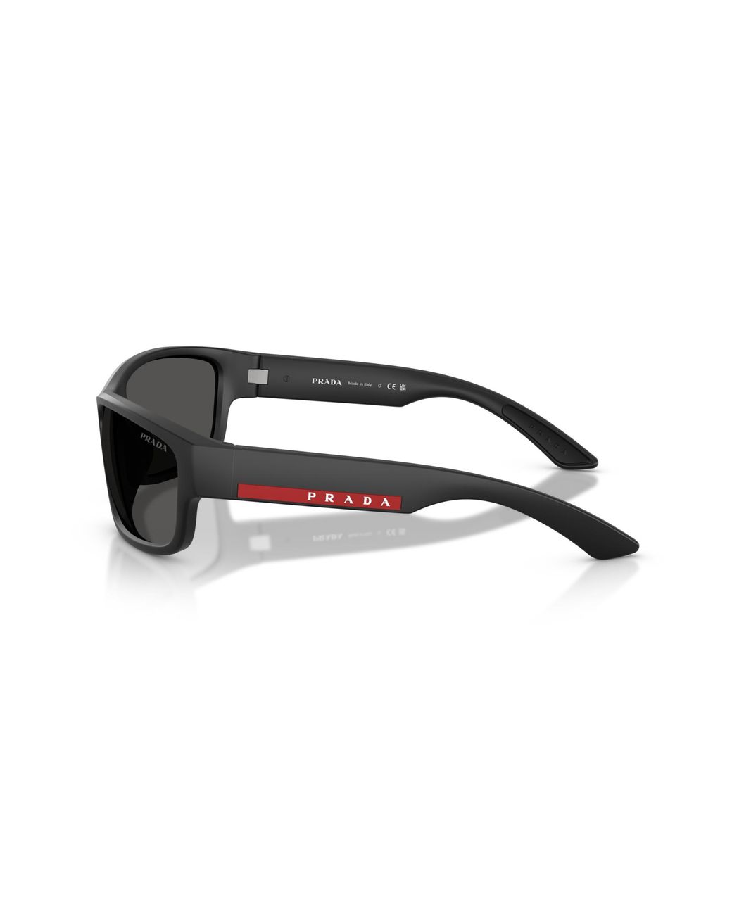 Prada Linea Rossa Black Sunglass Ps C04s for men