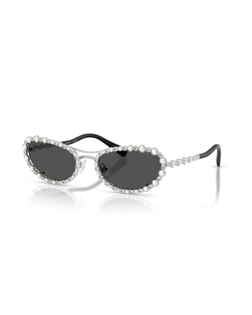 Swarovski Black Sunglass Sk7044