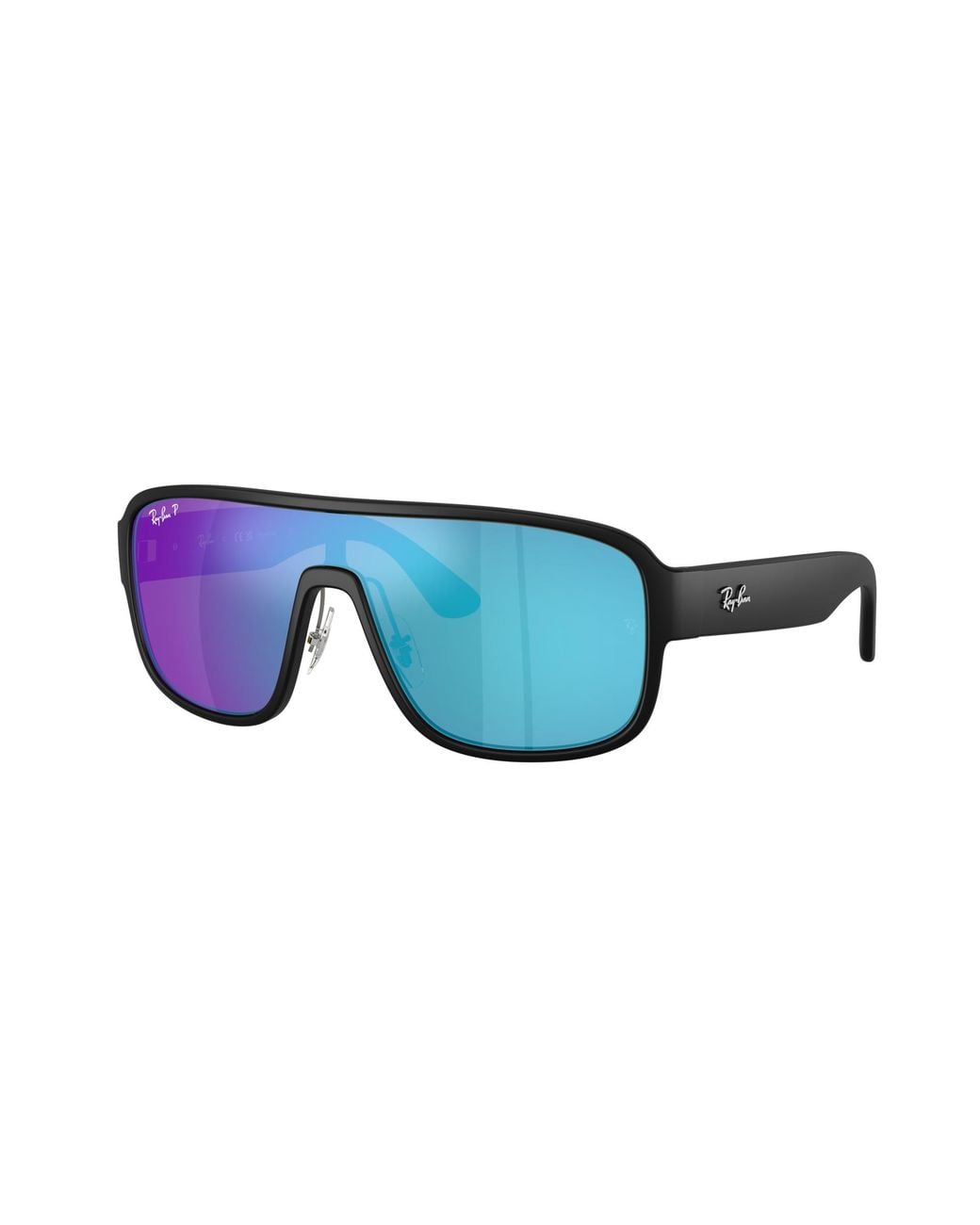 Ray-Ban Black Sunglass Rb2229 Polarized+ Lenses