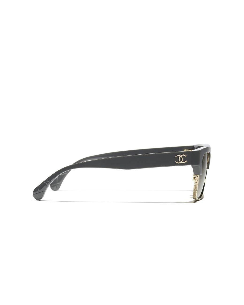 Chanel Black Sunglass Cat Eye Sunglasses Ch5558