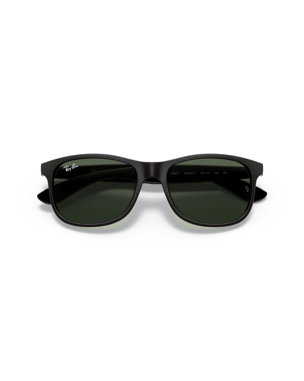 Ray-Ban Black Rb4202 607313 Andy Non-polarized Sunglasses, Matte Brown/brown Gradient, 55 Mm for men