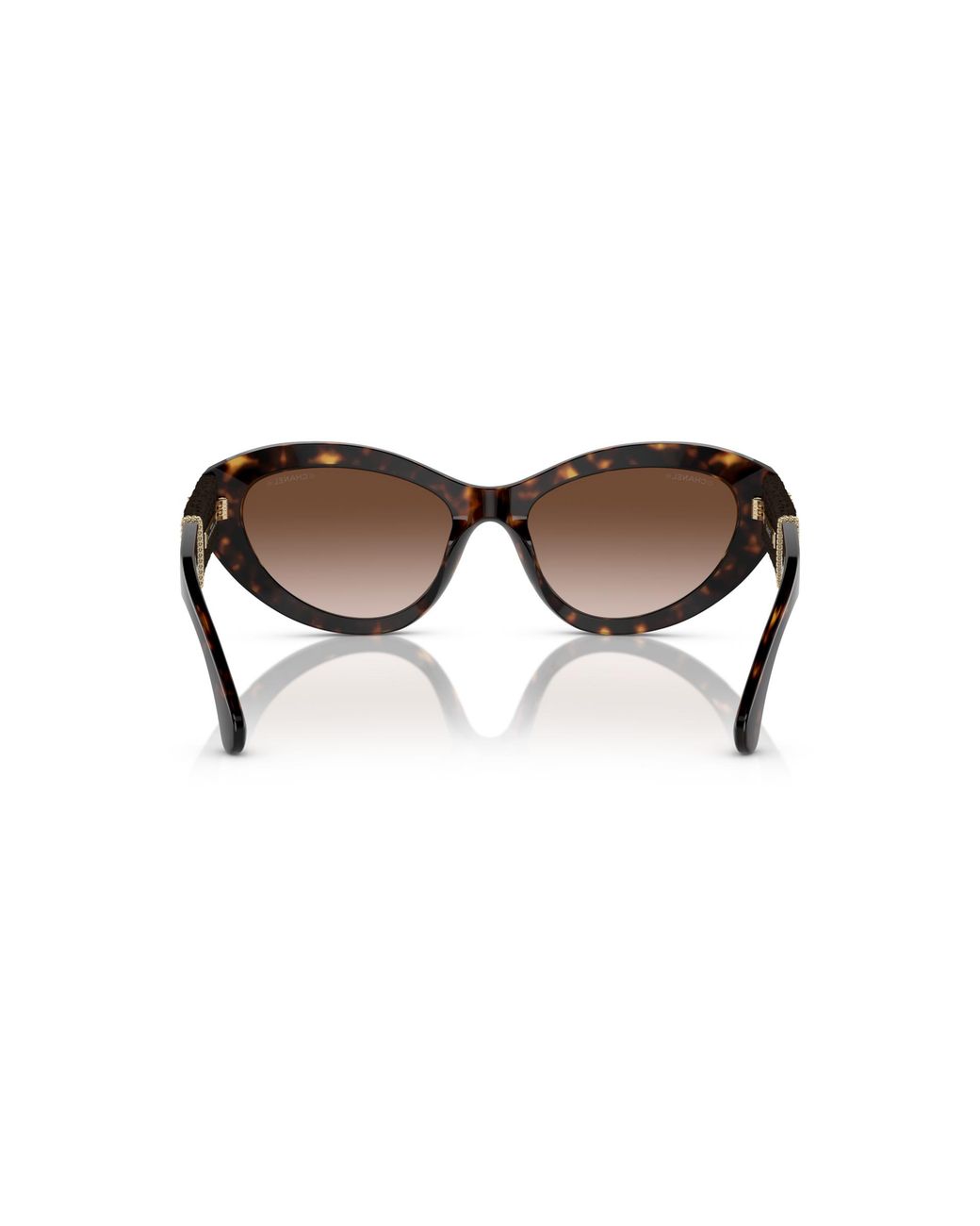 Chanel Black Sunglass Cat Eye Sunglasses Ch5513
