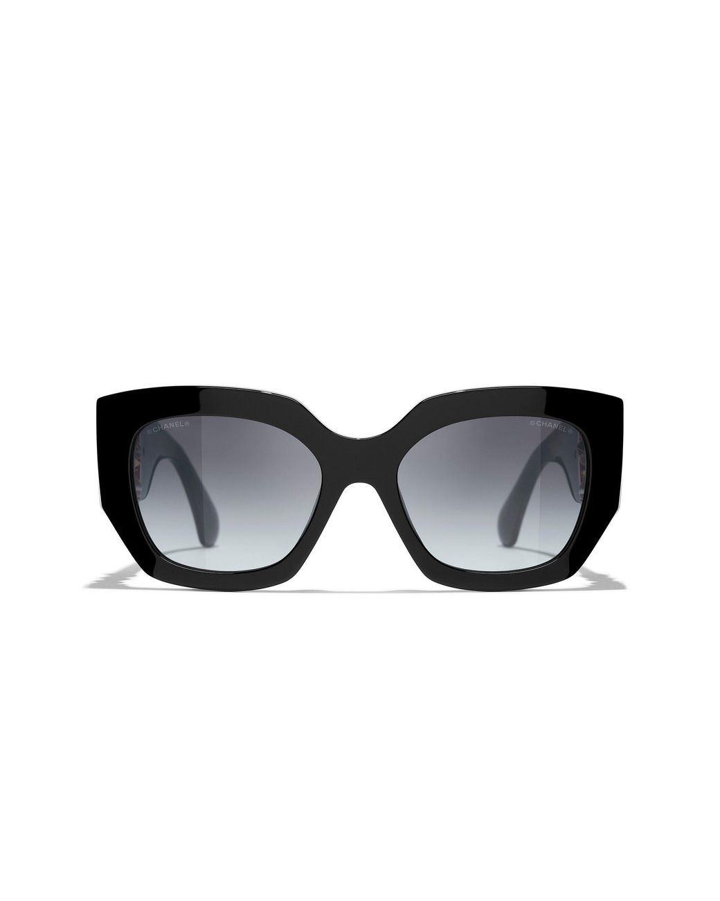 Chanel Black Sunglass Cat Eye Sunglasses Ch5545